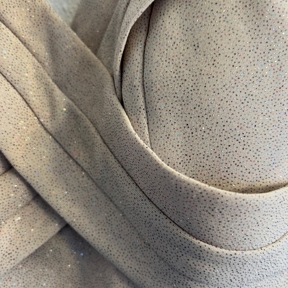 Taupe Shimmer Long Dress from Windsor - Picture 2 of 7